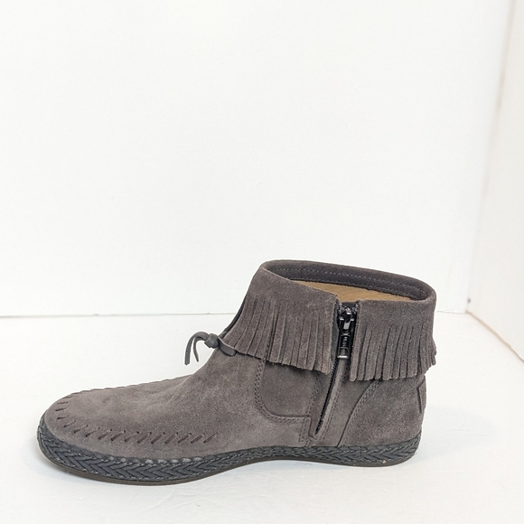 Ugg suede kennadi fringe booties - Picture 4 of 16